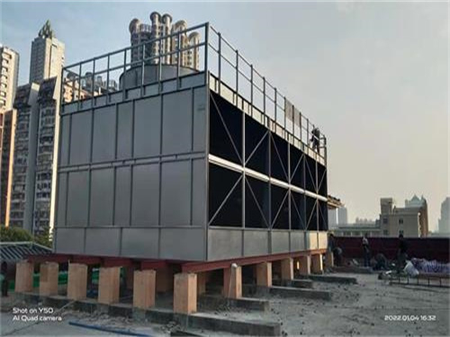 开式冷却塔集水盘出现结冰的原因及处理方法(冷却塔