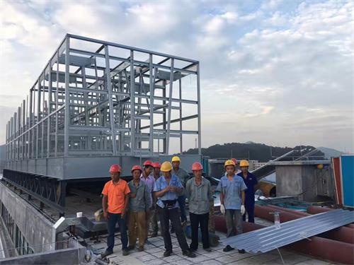 开式冷却塔各部件为什么会出现结冰现象(闭式冷却塔