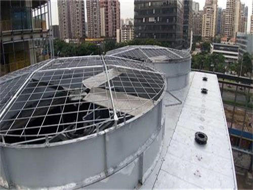 闭式冷却塔使用中冷水机组压力高的解决方案(闭式冷