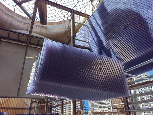 横流冷却塔各部件类型有多种还有哪些特点呢？(横流式